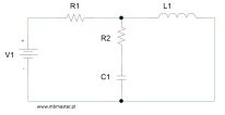 Obwody elektryczne - wyznaczanie prądów i napięć w obwodzie prądu stałego z zastosowaniem praw Kirchhoffa - zadanie 7.